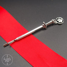 Load image into Gallery viewer, Mulan Inspired Sword Hairpin

