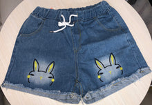 Load image into Gallery viewer, Bunny Denim Shorts
