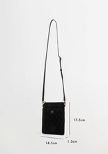 Load image into Gallery viewer, Platinum - Black Elf Mobile Crossbody Bag
